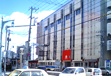 函館市電「五稜郭」電停